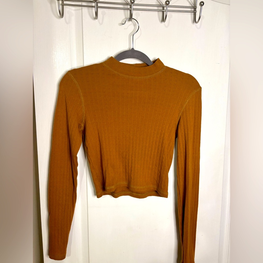 American eagle cropped longsleeve